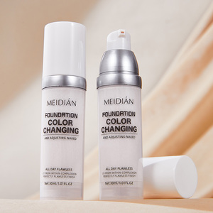 Fond de Teint Hydratant et Teintant Waterproof à Changement de Couleur, Base de Maquillage Naturelle, Correcteur Longue Durée 16H, Lissant, Marque Privée - Product Image 1