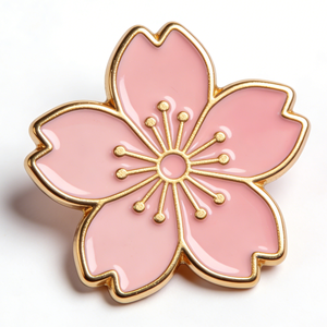 Custom Rose Flower Enamel <b>Pin</b> Metal Lapel <b>Badge</b> Gold Plated Floral <b>Pin</b> for Clothing Gifts Events - Product Image 4