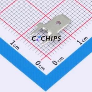 G480-09-3T Solder Tab Terminal Through hole Component (THT) Terminal 4.8mm 1 2 10A - Product Image 1