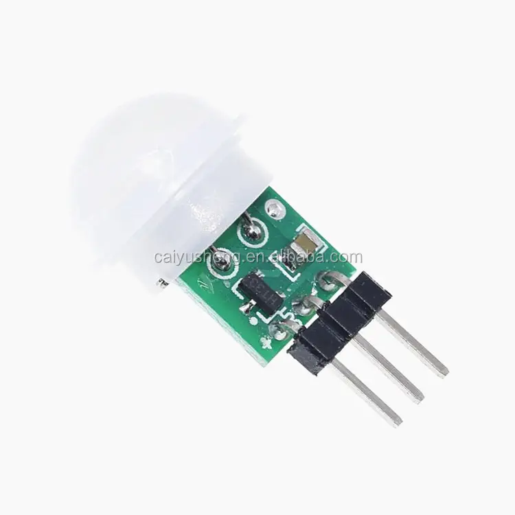 Miniatur modul Sensor tubuh manusia PIR Sensor piroelektrik modul inframerah AM312