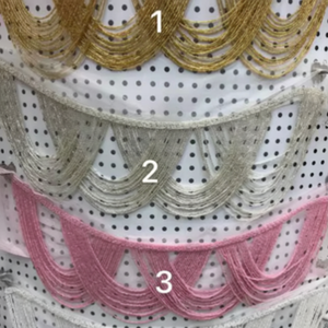 Ribete de Flecos de Cuentas Hecho a Mano, Borla de Alta Costura, Artesanía de Sombrerería - Product Image 1