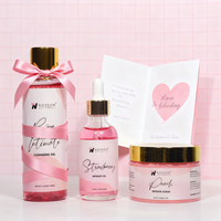 Produits de soins féminins naturels à base de plantes en marque privée Gel de resserrement vaginal pour femmes Lavage Ensemble Yoni Huile Yoni Savon Brume Kit