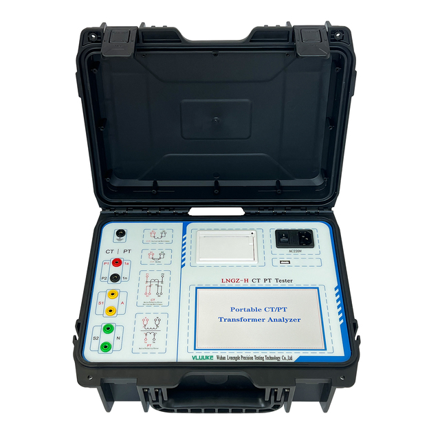 VLUUKE LNGZ-H CT PT Meter Transformer Analyzer Tester High Accuracy IP67 Protection Current & Voltage Transformer Printing USB