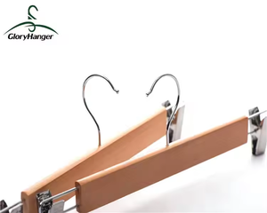 Chống trượt quần áo móc xoay móc tùy chỉnh bằng gỗ quần quần móc áo - Product Image 2