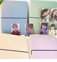 Signet personnalisé Kpop livre de collection 4cut archiver Mini Kpop livre de collection Albums classeur creux Transparent porte-cartes photo