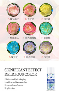 <span class=keywords><strong>Peinture</strong></span> acrylique en spray <span class=keywords><strong>couleur</strong></span> fleur séchage rapide pour fleurs artificielles, arrangements floraux, décoration intérieure, projets DIY, fête HUOTIAN 450ml - Product Image 6
