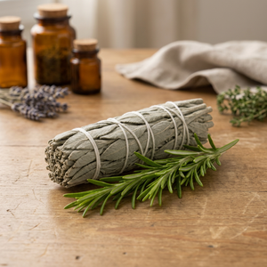 Rosemary Sage Sandalwood Pine Smudge Sticks | Tibetan Incense Wholesale | Bulk Cleansing Bundles | Private Label White Sage - Product Image 2