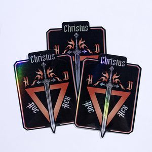 Tùy Chỉnh Không Thấm Nước Cá Nhân Giấy Vinyl Dán Ba Chiều Chết Cắt In Ấn Dán Ba Chiều - Product Image 2