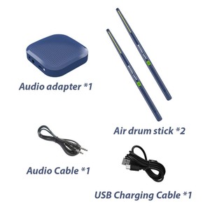 <span class=keywords><strong>Baquetas</strong></span> electrónicas Air Drumstick 16D Altavoz DSP Nivel Tarjeta de sonido Low Delay Portable Electric Rhythm Drumsticks para principiantes - Product Image 5