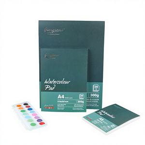 Giorgione-Papel de dibujo de acuarela, 30%, 70%, pulpa de madera, 20 hojas, 300GSM, - Product Image 2