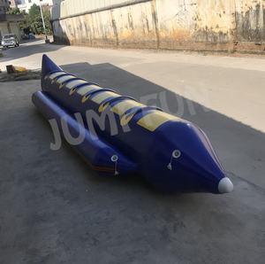 Bon prix 6 à <span class=keywords><strong>10</strong></span> personnes gonflent des bateaux de banane remorquables à air enfants tubes de banane d'eau flottante - Product Image 1