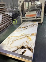 Paneles de Pared UV Modernos al por Mayor, 2.5mm de Grosor, PVC de Alto Brillo, Ecológicos, Resistentes a los Arañazos, Fáciles de Limpiar, para Almacenes/Hogares