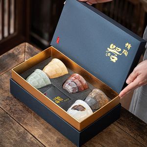 ชุดน้ำชาพอร์ซเลน JKiln ชุดกงฟู ชุดของขวัญสำหรับองค์กร แก้วกาแฟแบรนด์เนม - Product Image 3
