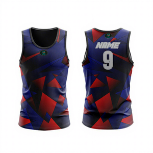 <span class=keywords><strong>Maillot</strong></span> de <span class=keywords><strong>rugby</strong></span> personnalisé en polyester respirant 100% avec impression numérique 3D par sublimation, singlet de football américain pour hommes - Product Image 1