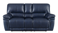 Premium Modernes Elektrisches Relaxsofa aus Echtleder mit Ausziehbarem Metallrahmen, 3-Sitzer für Wohnzimmermöbel