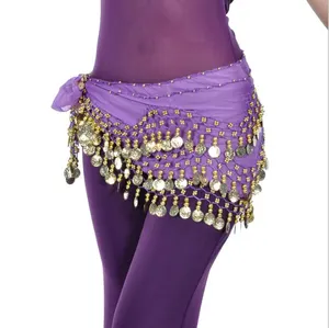 Jong-ee Belly Dance Hip Belt Egyptian Belly Dance Hip Belt for Women Adults Performance Belly Dance Hip Scarf Minimum Order 20