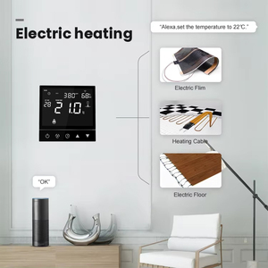 Termostato Digitale Programmabile Comfurter Floor Tuya per Riscaldamento a Pavimento, Compatibile con Alexa e Google Home per Controllo Vocale - Product Image 5