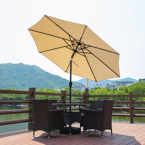 Colores personalizables de alta calidad para <span class=keywords><strong>centro</strong></span> de retiro al aire libre, paraguas de poste central con protección UV y Montaje simple/ - Product Image 6