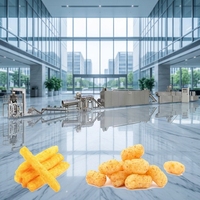 Machine à fabriquer des snacks soufflés de maïs, de riz et de pommes de terre, extrudeuse de chips et de snacks croustillants, machine à remplir les soufflés de maïs
