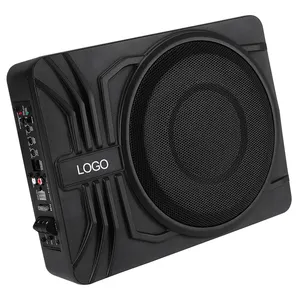 Car Audio System 10inch Slim Sub Woofer Wireless Car Speaker Powered Subwoofer