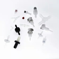 BLD1606PH raccord rapide 3/8 \ "PVCDF matériel Valve femelle prise CPC connecteur nouvelle condition tête plastique PP coulée