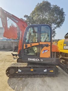 รถขุดมือสอง Doosan DH60-7 แข็งแรง ทนทาน ขนาด 6 ตัน บุ้งกี๋ 0.2 เมตร ราคาถูก เครื่องจักรก่อสร้าง เครื่องยนต์ มอเตอร์ PLC - Product Image 5
