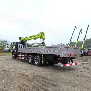 हॉओ 6x4 ट्रक घुड़सवार क्रेन वजन उठाने के लिए 14 टन टेलीस्कोपिक बूम क्रेन ट्रक - Product Image 4