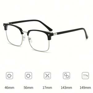 Gafas de Computadora con Logotipo Personalizado, Retro, para Mujer, Anti Luz Azul, Fotocromáticas, Cuadradas, para Hombre - Product Image 6