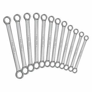 N/SE12 Combination Wrench Set 8-19mm Metric Ring Spanner <b>Tools</b> For Automotive Repair - Product Image 1