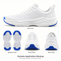 Semelle de chaussure en EVA et TPR moulée par injection pour chaussures de sport et décontractées pour garçons et filles avec dureté composite réglable