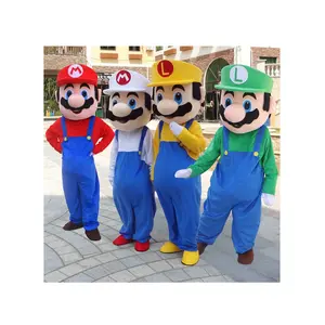 Wholesale High Quality Movie&TV Cartoon Character Cosplay Super Mario Mascot Costumes For Adults