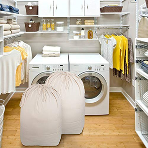 Panier à linge pliable de grande capacité 210L avec poignées, panier à linge sale pliable, doublures et couvercle amovibles - Product Image 4