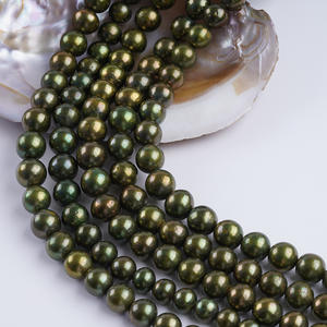 Perles d'eau douce naturelles roses Edison 11-13 mm, pour la fabrication de bijoux et d'accessoires vestimentaires, collier, production en gros - Product Image 5