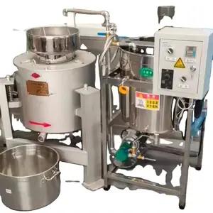 Isıtma sistemi + yağ soğutma chiller/yağ soğutucu ile yemeklik santrifüj yağ filtre makinesi pişirme