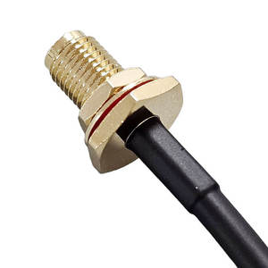 Cable coaxial de extensión RG174 con conector macho y hembra, cable de cobre tipo pigtail - Product Image 2