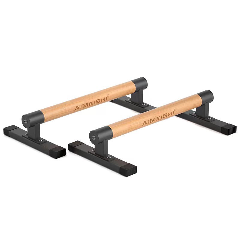 Soporte de madera para flexiones-1