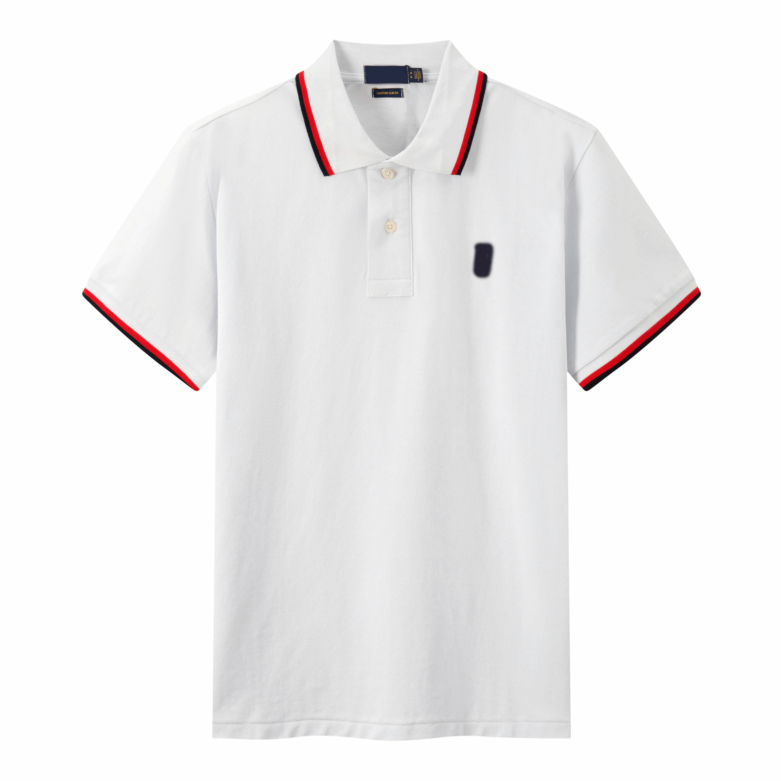 White with navyRL logo