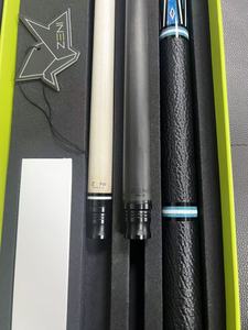 Taco de billar <span class=keywords><strong>ZENI</strong></span> QY01 de calidad premium, hecho a mano, con eje de carbono y arce, con pasador radial QianYi, doble eje, punta de 12.2mm y 11.8mm, peso de 19oz. - Product Image 4