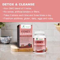 Pilules Détox Nettoyantes Wins Town Factory en Gros, Marque Privée, Comprimés Nettoyants Naturels à Base de Plantes pour les Reins
