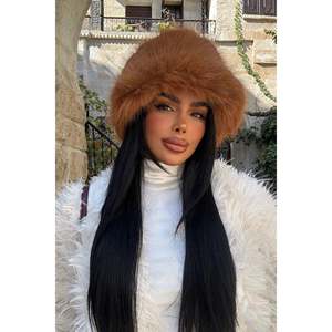 Gorro Balaclava de Felpa Color Bronceado - Product Image 3