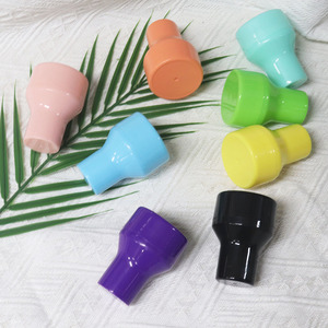 Fungo polvere Puff logo personalizzato Puff polvere forma di fungo Puff polvere a doppio uso per applicazioni sia a secco che a umido - Product Image 4