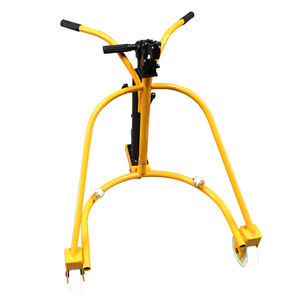 Carro manual de tambor de aceite, elevador de tambor de aceite hidráulico de 350kg, equipo de manejo, máquina de remolque - Product Image 2