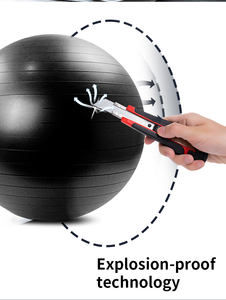 Pelota de Yoga Antiexplosión de PVC para Masaje, Pilates, Entrenamiento de Equilibrio, 45/55/65/75/85 cm, Ecológica, Promoción de Fábrica Shinho, OEM/ODM - Product Image 3