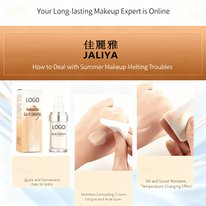 Fond <span class=keywords><strong>de</strong></span> <span class=keywords><strong>teint</strong></span> magique changeant <span class=keywords><strong>de</strong></span> couleur, crème cosmétique SPF, maquillage avec anticernes, <span class=keywords><strong>base</strong></span> liquide, maquillage - Product Image 2