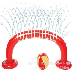 Structure de filet de volley-ball gonflable 160x80cm en PVC pour jeux aquatiques extérieurs à usage domestique - Product Image 5