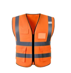 Tùy chỉnh xây dựng đường cao khả năng hiển thị làm việc mặc áo phản quang an toàn vest