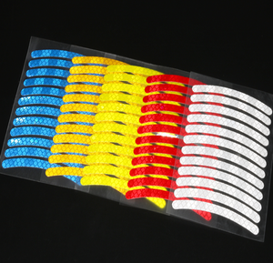 Juego <span class=keywords><strong>de</strong></span> Ruedas <span class=keywords><strong>de</strong></span> Equilibrio para Niños RIDERACE, Adhesivo Reflectante Multicolor, Adhesivo <span class=keywords><strong>de</strong></span> Advertencia para Bicicleta, Cinta Adhesiva para Neumáticos <span class=keywords><strong>de</strong></span> Bicicleta, Adhesivo <span class=keywords><strong>de</strong></span> Seguridad - Product Image 1