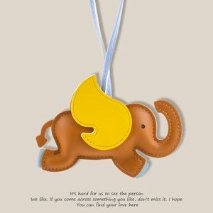 Cute Shaped Keychain 3D Flying Elephant <b>Charms</b> Purse Handbag Animal Pendant for Backpack Car Christmas Mascot Gift - Product Image 2
