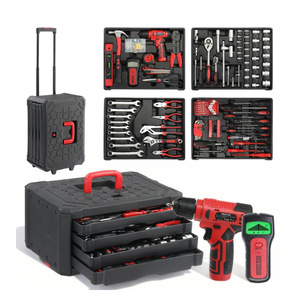 Juego de Herramientas Manuales de Alto Rendimiento, 799 Piezas, Cromo Vanadio, Tratado Térmicamente, con Maleta con Ruedas para Mecánicos y Talleres - Product Image 1