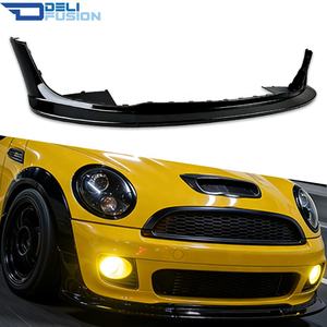 Para Mini Cooper JCW R55 R56 R57 R58 R59 2006-2013, Estilo Challenge Ver2, Labio Delantero de Plástico, Color Negro Brillante - Product Image 1